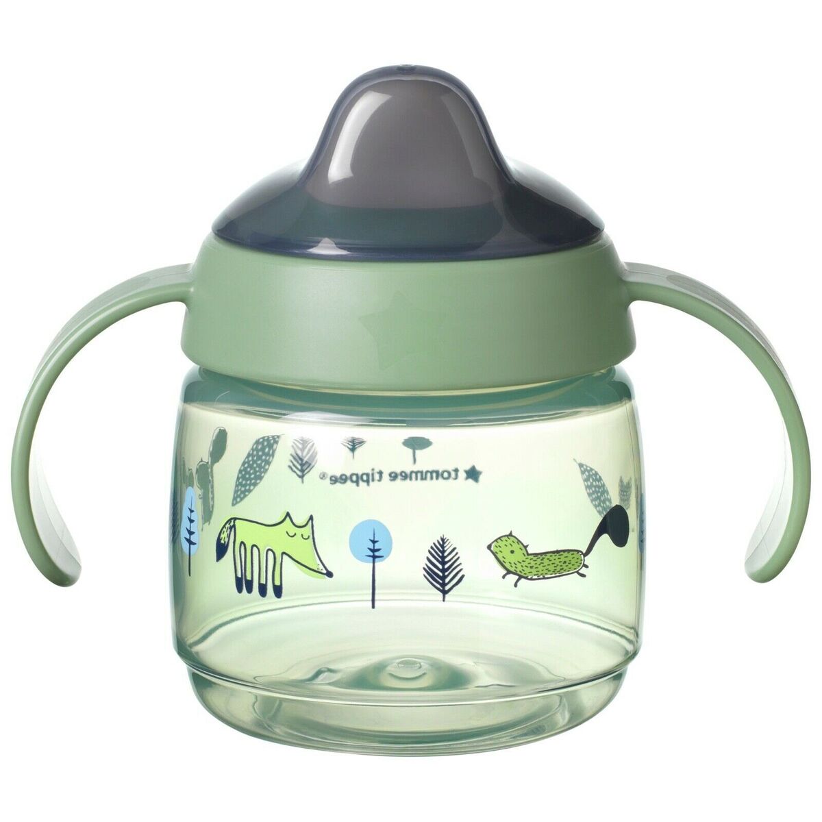 Tommee Tippee Superstar Sippee Weaning Sippy Cup for Babies, Green Color 190ml