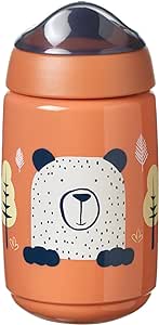 Tommee Tippee Superstar Trainer Sippy Cup for Toddlers, Orange Color, 390Ml