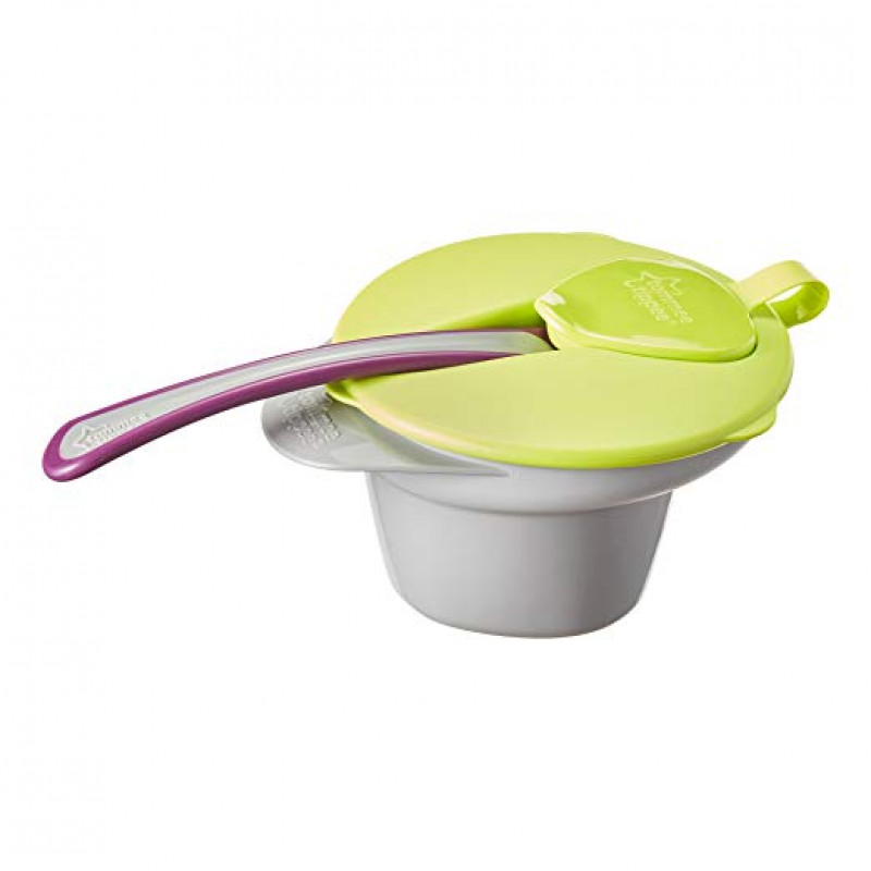 Tommee Tippee Explora Cool and Mash Bowl 4M+, Purple & Green