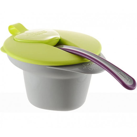 Tommee Tippee Explora Cool and Mash Bowl 4M+, Purple & Green