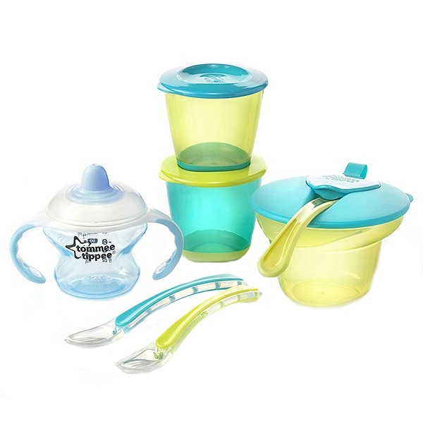 Tommee Tippee Explora Weaning & Drinking Kit (blue )