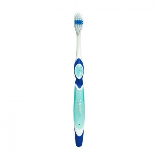 Optimal Cleo-dent Medium Maxi Clean Tooth Brush, Assorted Color, 1 Piece