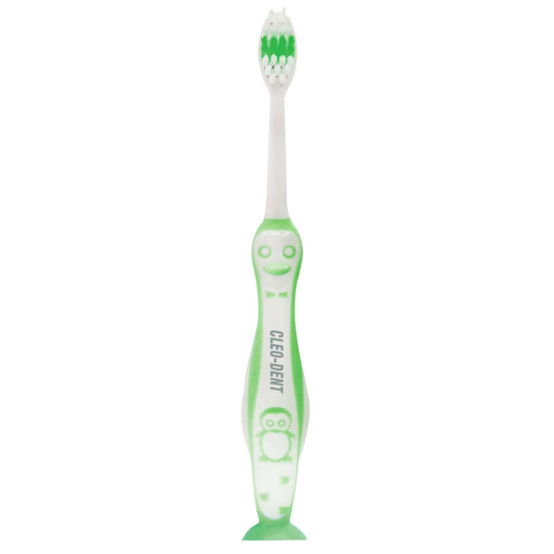 Cleo Dent soft toothbrush for children, multi-colour, one piece from Optimal