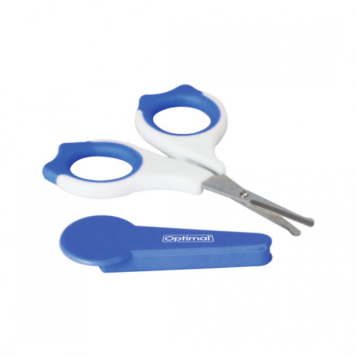 Optimal Baby Safe Scissors, Dark blue color
