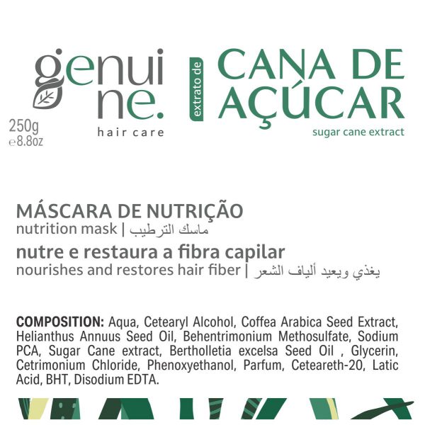 Sugar Cane Mask for Hair – 250g