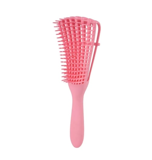 Flexible Hair Styling Brush - Pink