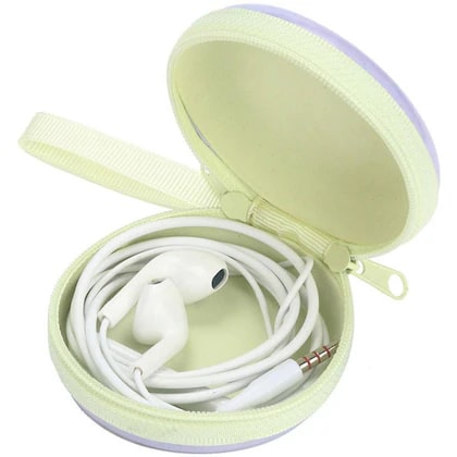Aluminum Zippered Headphone Case (Multicolor)