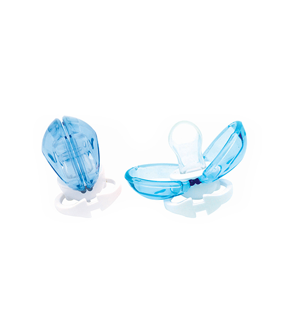 Optimal Dust Free Silicone Pacifier 6+ - Blue