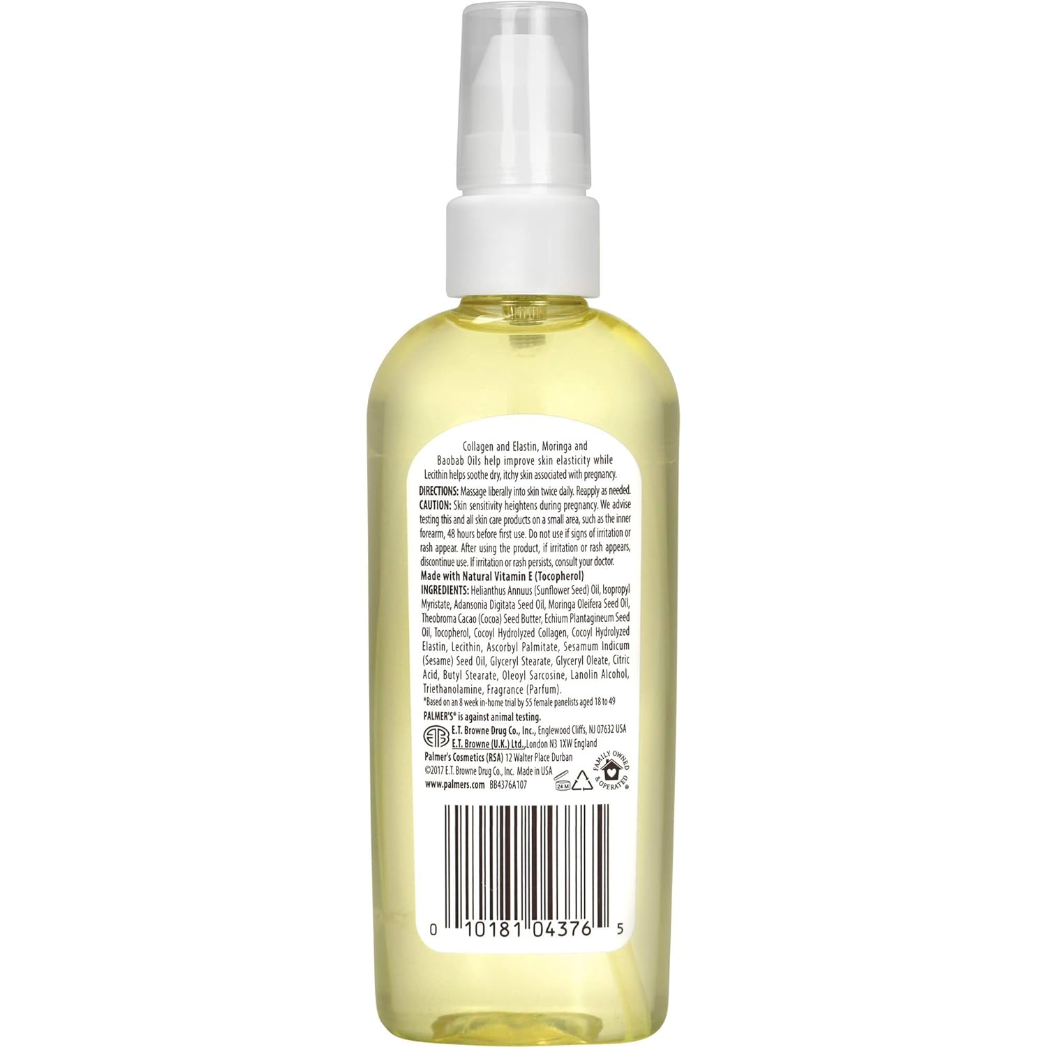 Palmer's Cocoa Butter Formula Massage Oil for Stretch Marks and Pregnancy Skin Care