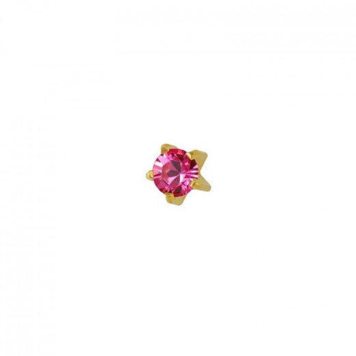 Studex Gold Plated Heartlite Rose, 3 Mm
