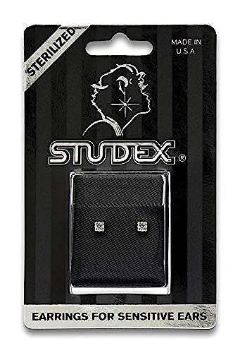 Studex Stainless Steel Cubic Zirconia, 3 Mm