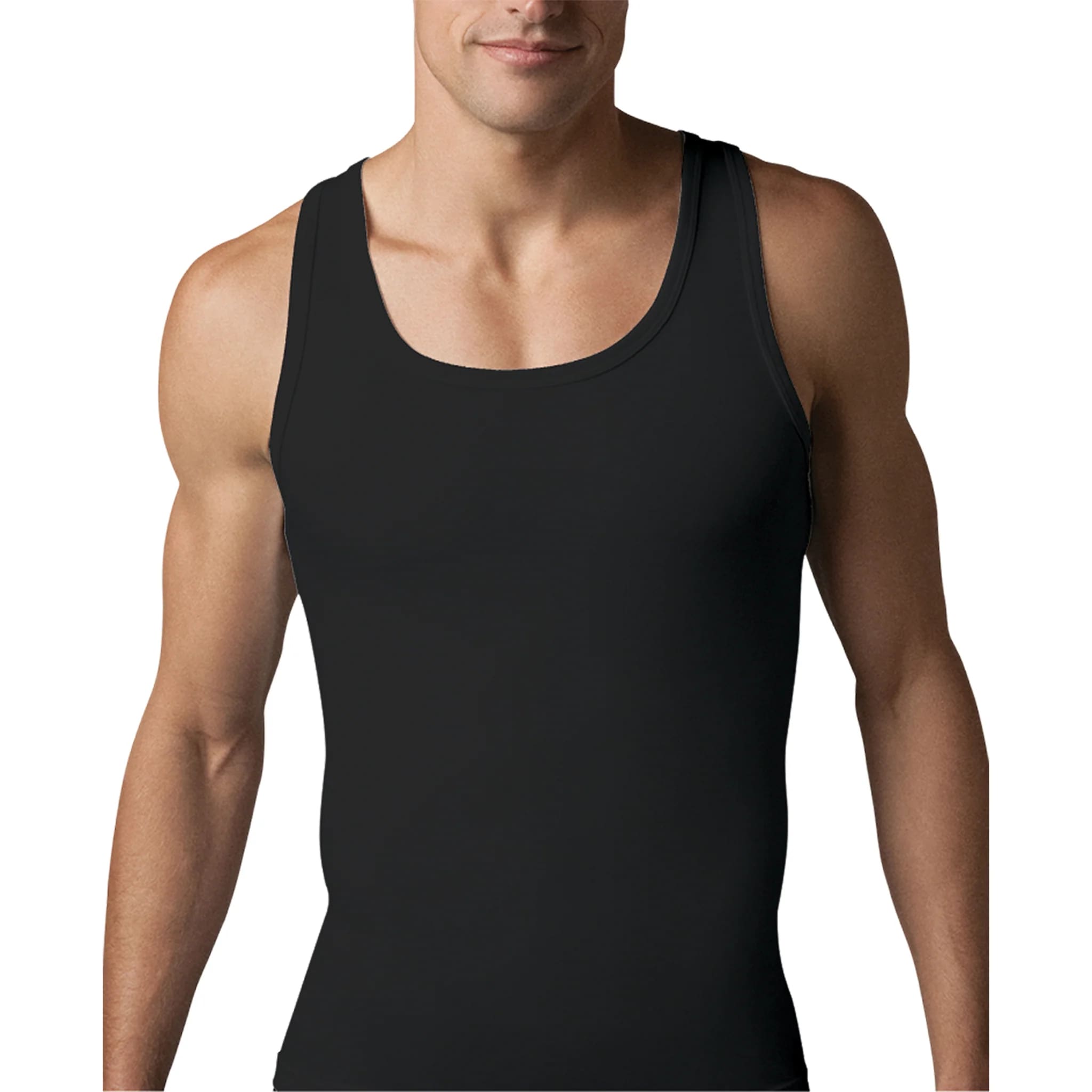 100% Cotton Tank Top 1 pack Color Navy from al samah