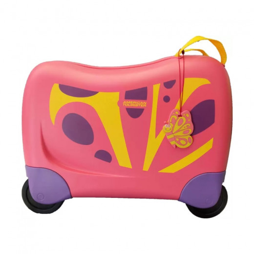 American Tourister SKITTLE NXT Butterfly Kids Bag (Pink)