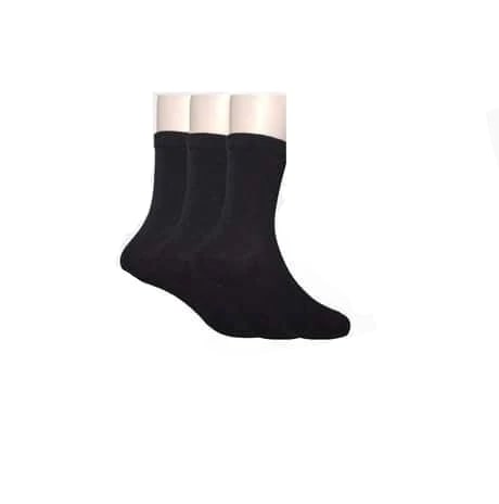 Boys' white long leg socks, 3 pieces From AL Samah