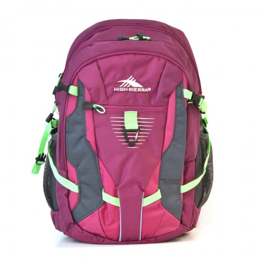 High Sierra Tactic Backpack, Purple Color