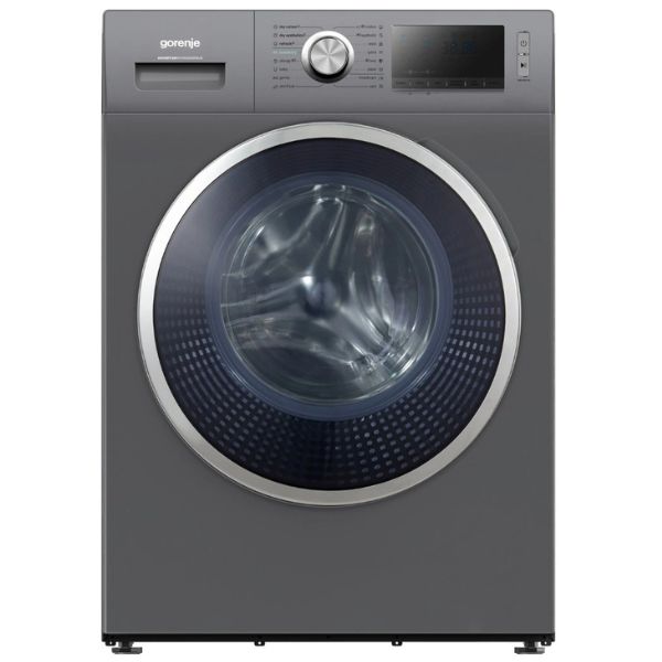 Goronia 10+6 inverter washing machine and dryer with dark silver steam