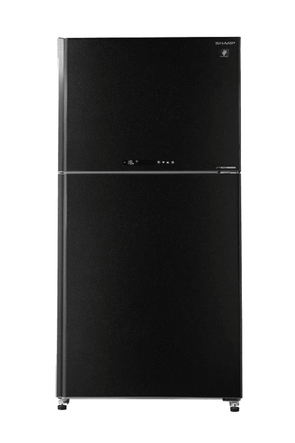SHARP Refrigerator 480 LTR Hybrid Black Glass Doors