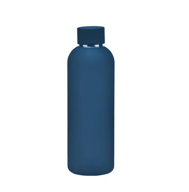 500ml Stainless Steel Sports Water Bottle - Navy