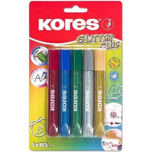 Kores Glitter Glue - Standard Colors