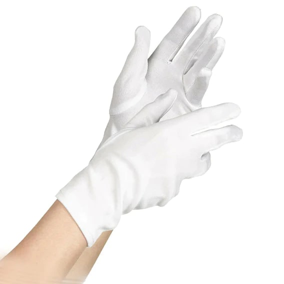 Cotton Gloves Black Color From AL Samah
