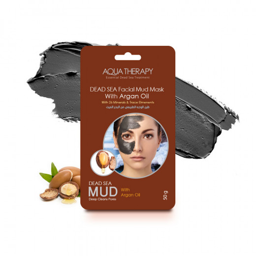 Dead Sea Facial Mud Mask with Argan Oil, 50g