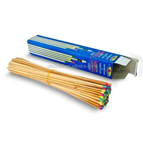 Barbeque and Fireplace Long Safety Matches - Pack of 60