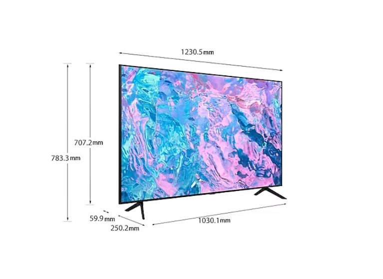 Samsung 55" Crystal UHD 4K CU7000 Smart TV