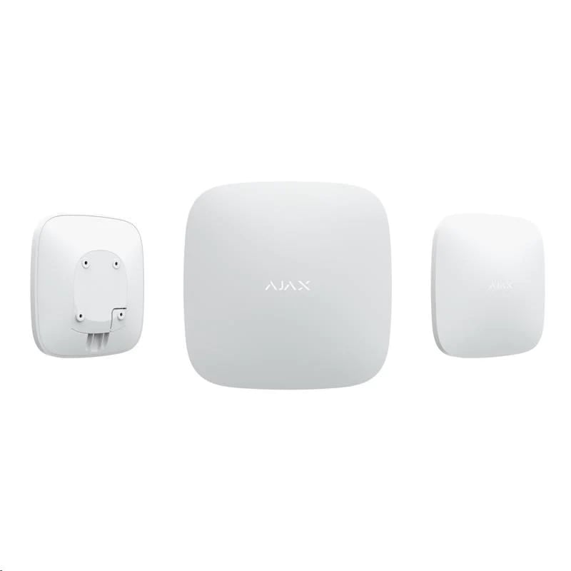 AJAX Hub Plus Wifi 2G/3G DualSIM alarm panel- White
