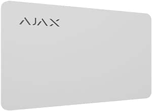 Ajax Pass White (3 pcs) - Encrypted contactless card for keypad