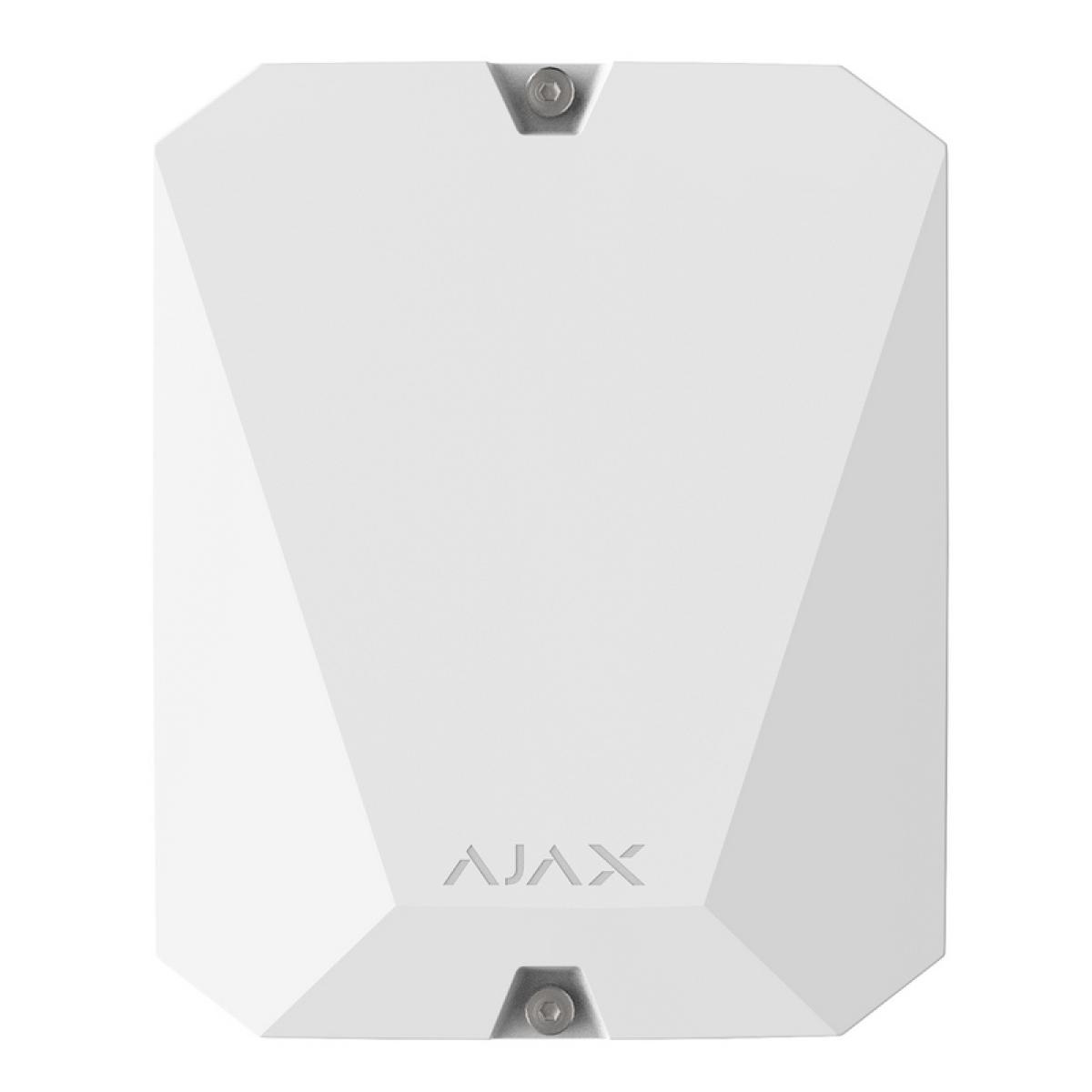 Ajax Multi Transmitter Module for connecting wired alarm to Ajax and managing security via the app