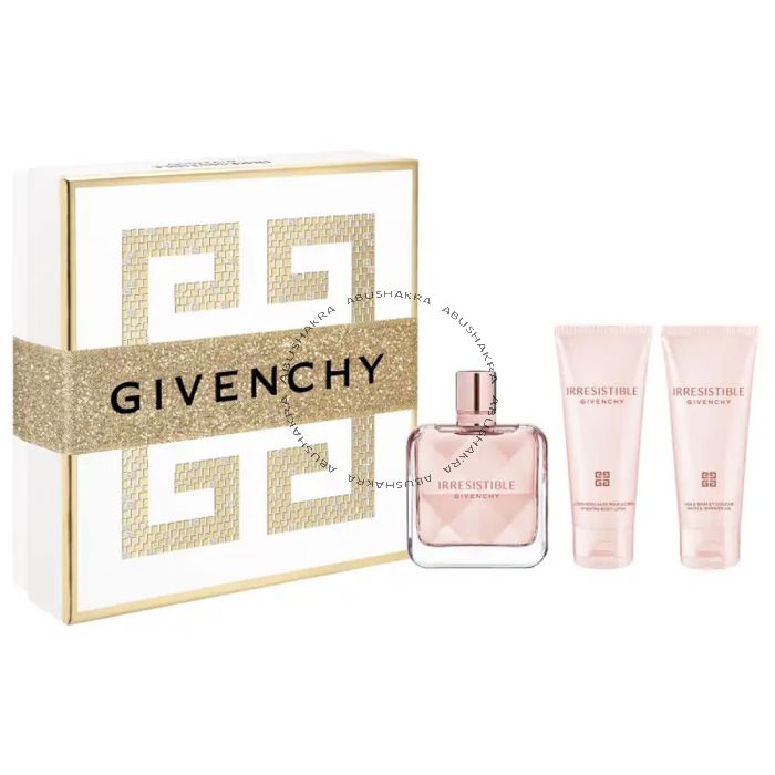 Givenchy Irresistible EDP 80Ml + Body Lotion 75Ml + Shower Oil 75Ml Gift Set For Women