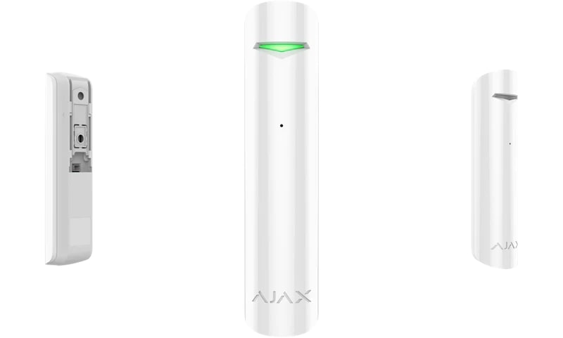 Ajax Glass Protect Wireless Glass Break Detector White