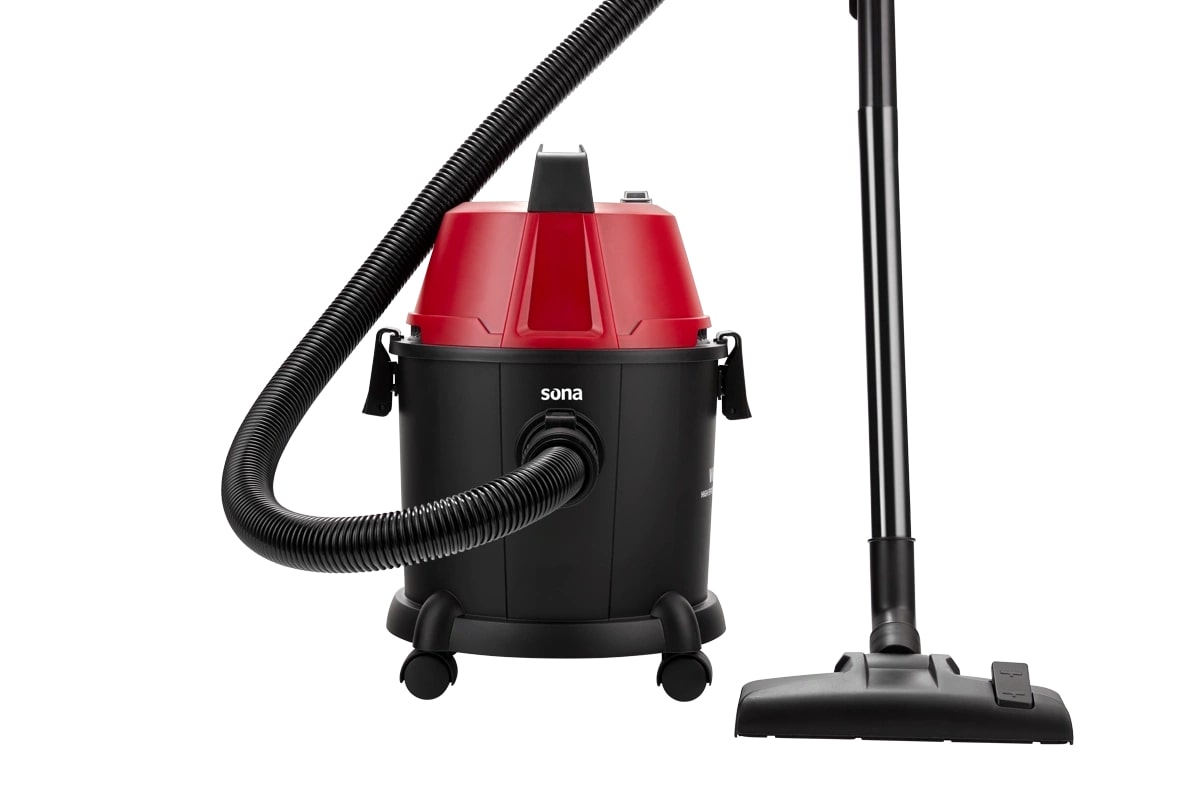 Sona Vacuum Cleaner Wet & Dry 2400W Red 15 L