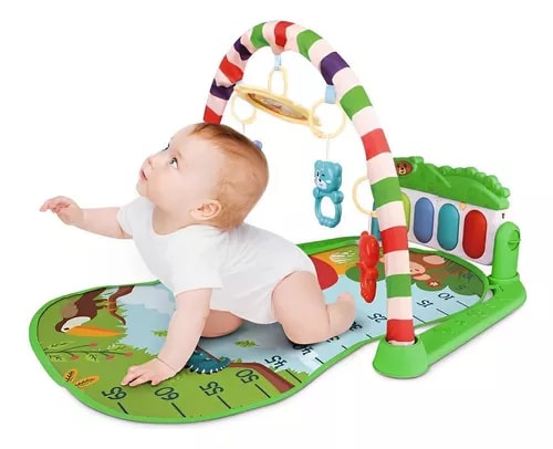 Magic Lights and Musical Play baby game , green