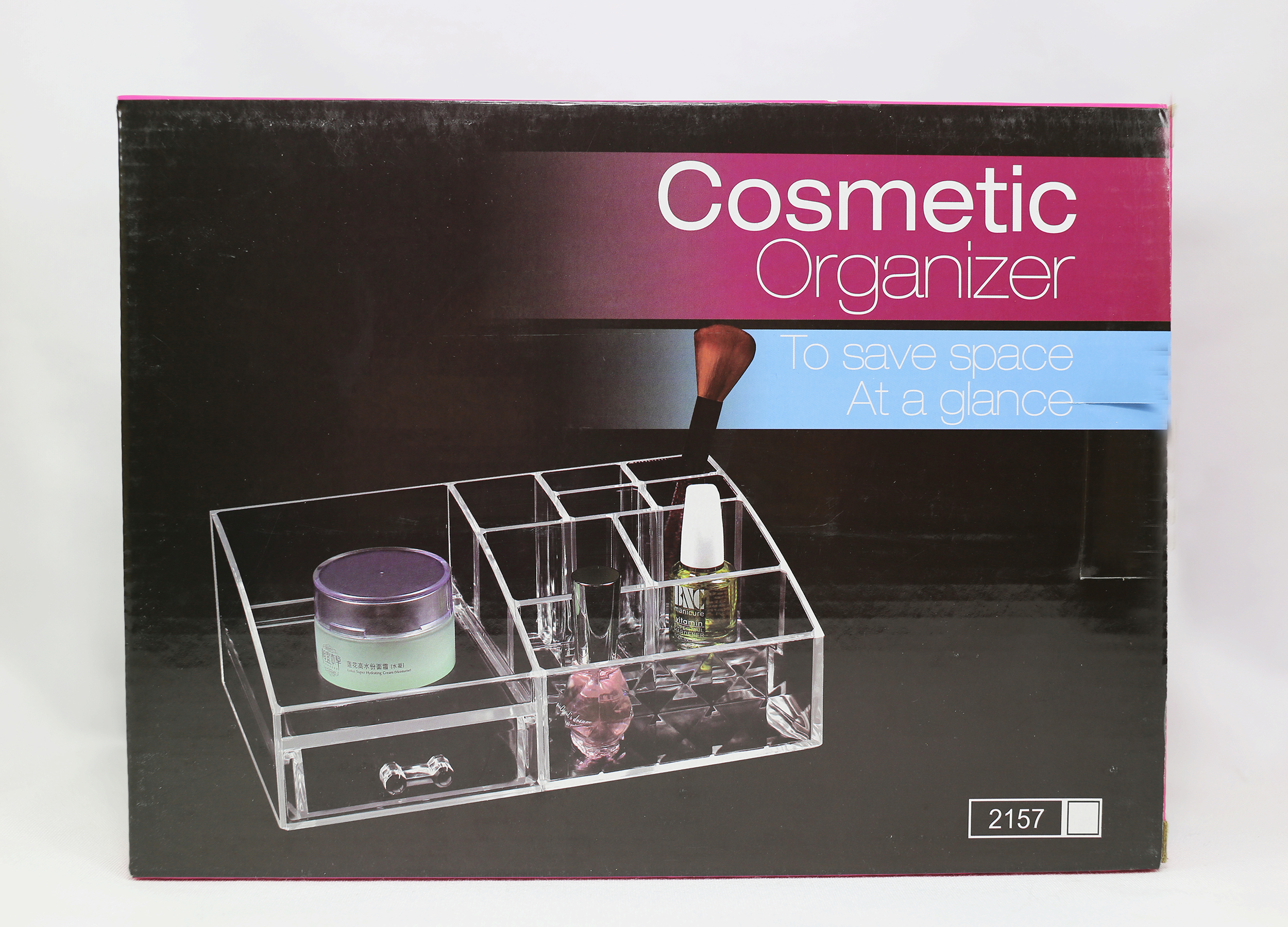 Cosmetic storage organizer