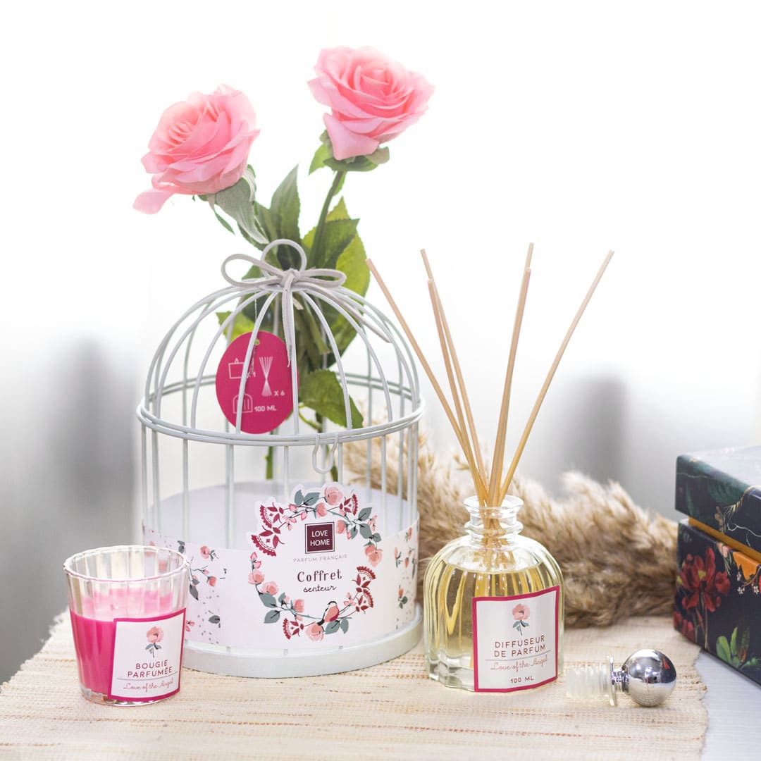 Scented Cage with a Candle with Fragrant and Pleasant Scents - 3 pieces