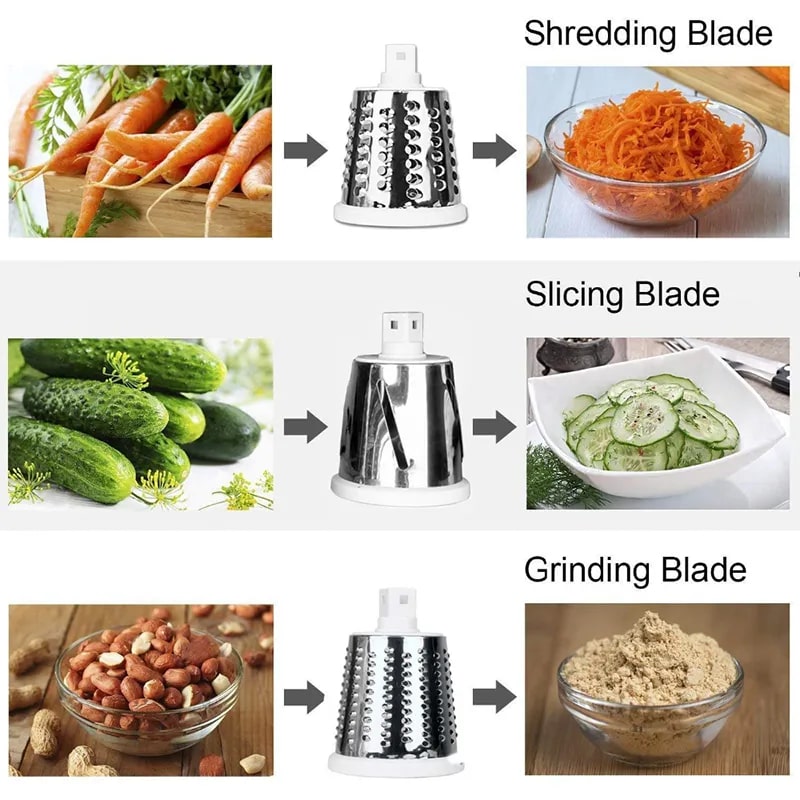 3-in-1 multi-functional fruit and vegetable cutting machine