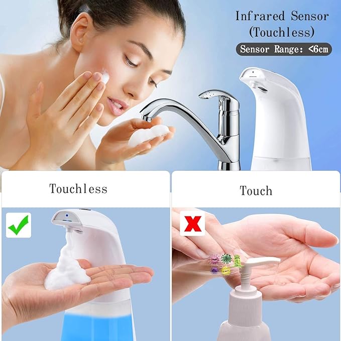Soap Dispenser Automatic Induction Foaming Sensor Hand Washer