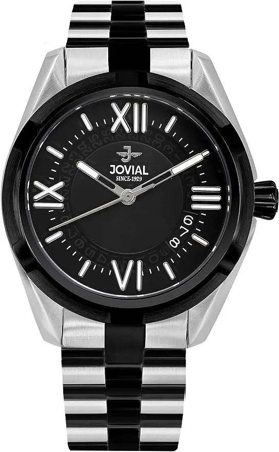 Jovial Men's Stainless Steel Watch - Silver