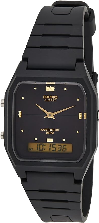 Casio Stainless Steel Digital Watch AW-48HE-1A