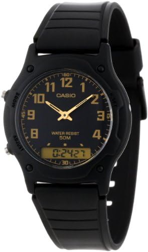 Casio Men's Ana-Digi Dual Time Watch AW49H-1BV
