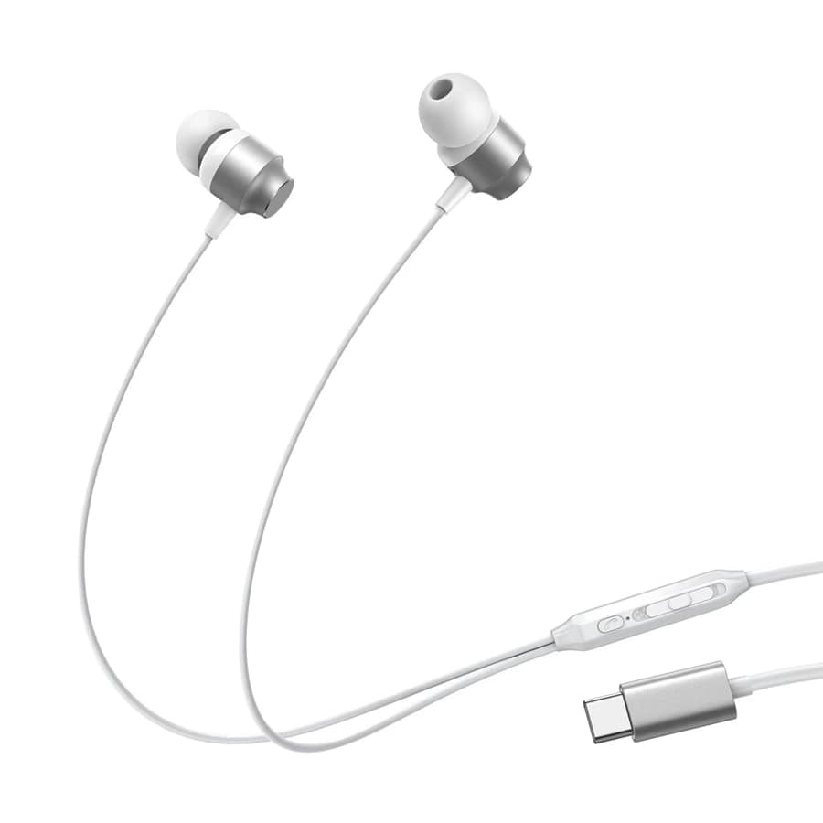 Joyroom JR-EC06 USB-C In-Ear Headphone - Silver