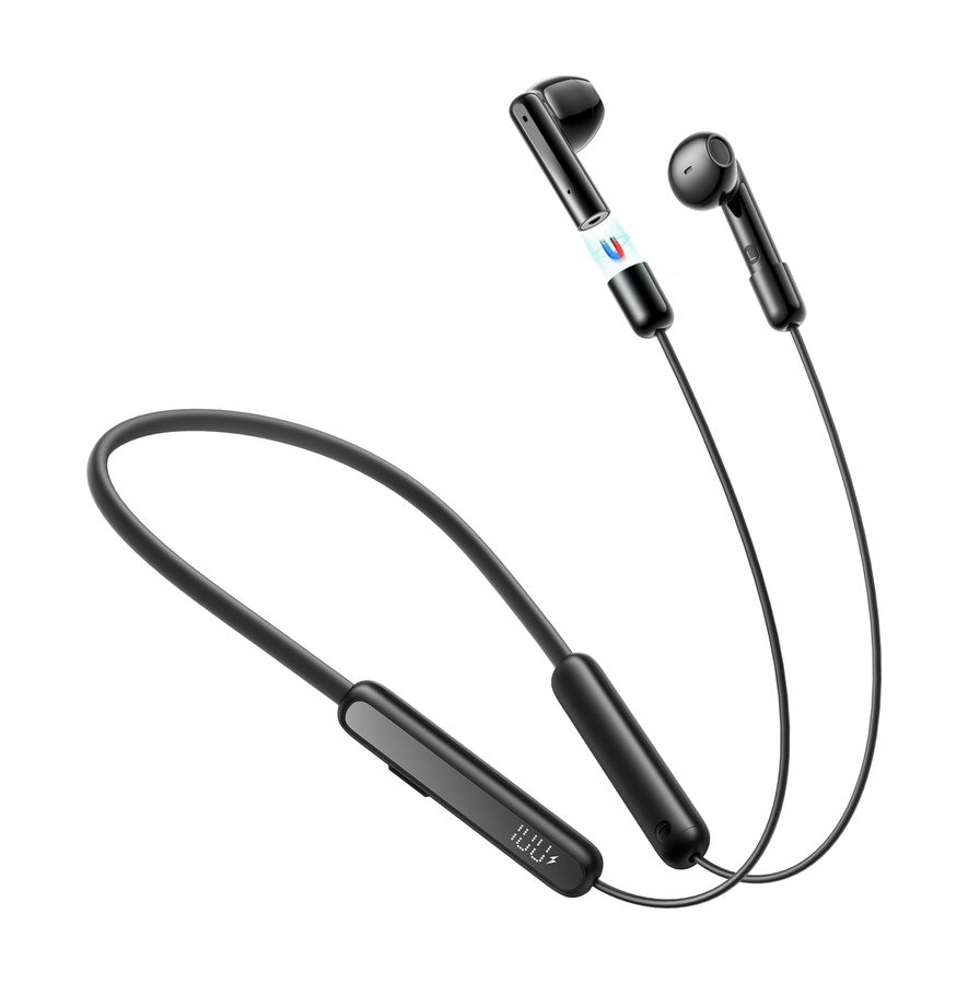 Joyroom DS1 Wireless Neckband Headphones, Black