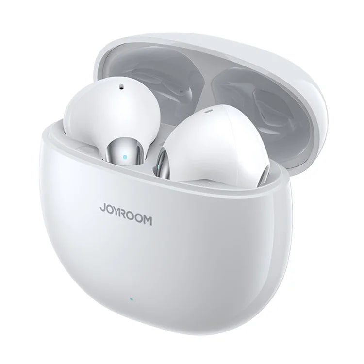 JOYROOM PB1 TWS Headset Wireless Dual-Mic ENC Call Noise Canceling Half In-Ear Bluetooth Headphone - White
