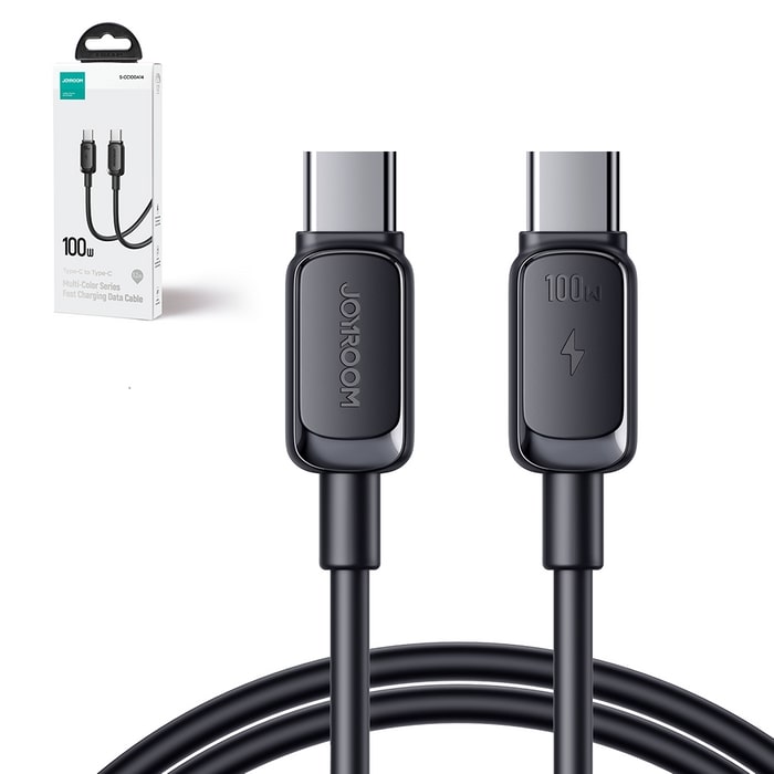 USB C - USB C Cable 100W 1.2m Joyroom S-CC100A14 - Black