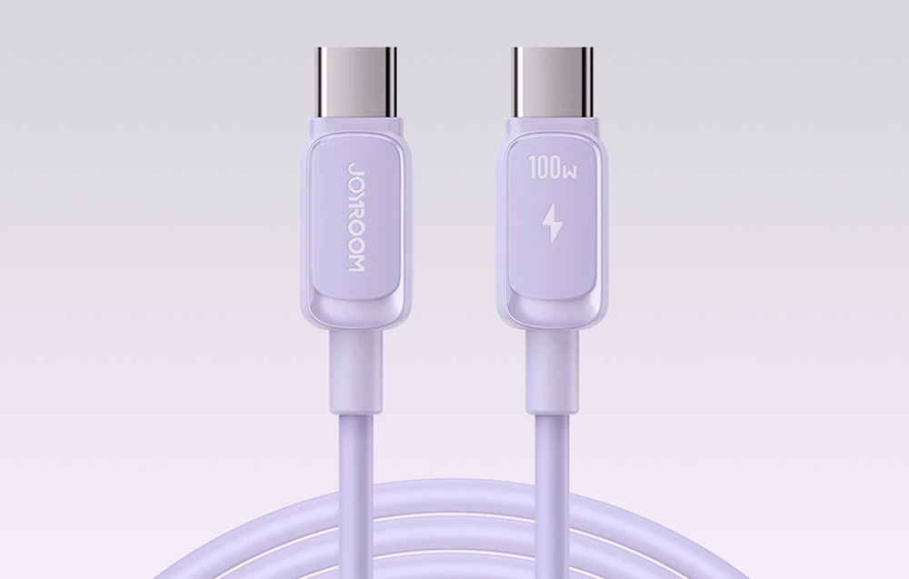 USB C - USB C Cable 100W 1.2m Joyroom S-CC100A14 - Purple