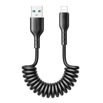 Joyroom Easy-Travel Series Fast Charging Coiled USB to Lightning Cable - 3A, 1.5m
