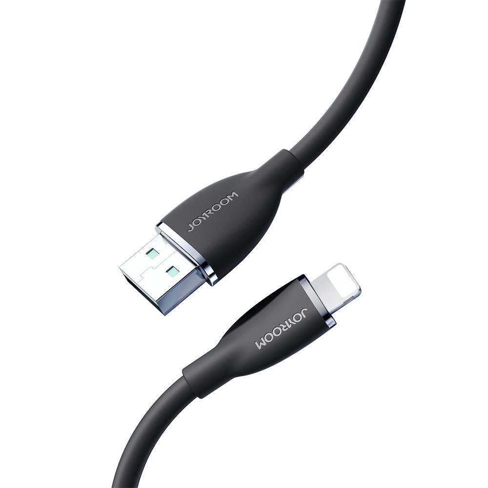 Joyroom Cable Colorful 3A USB to Lightning SA29-AL3 / 3A / 1,2m (Black )