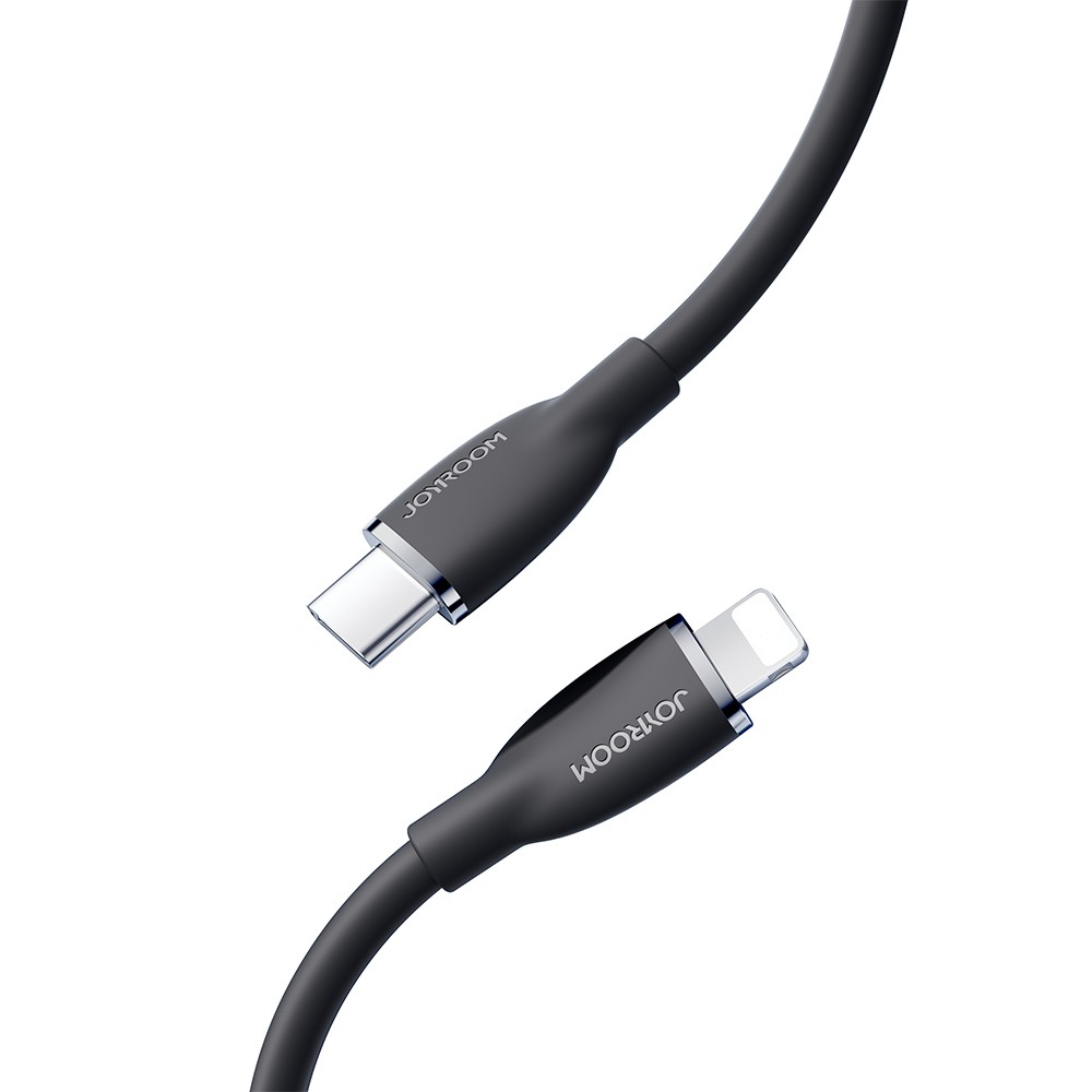 oyroom Cable Colorful 30W USB C to Lightning SA29-CL3 / 30W / 1,2m (Black)