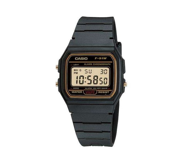 Casio Classic Digital Microlight Watch F-91WG-9